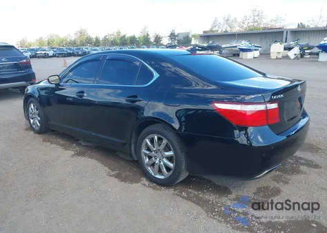 2009 Lexus Ls 460 from USA, damaged, VIN JTHBL46F795087333